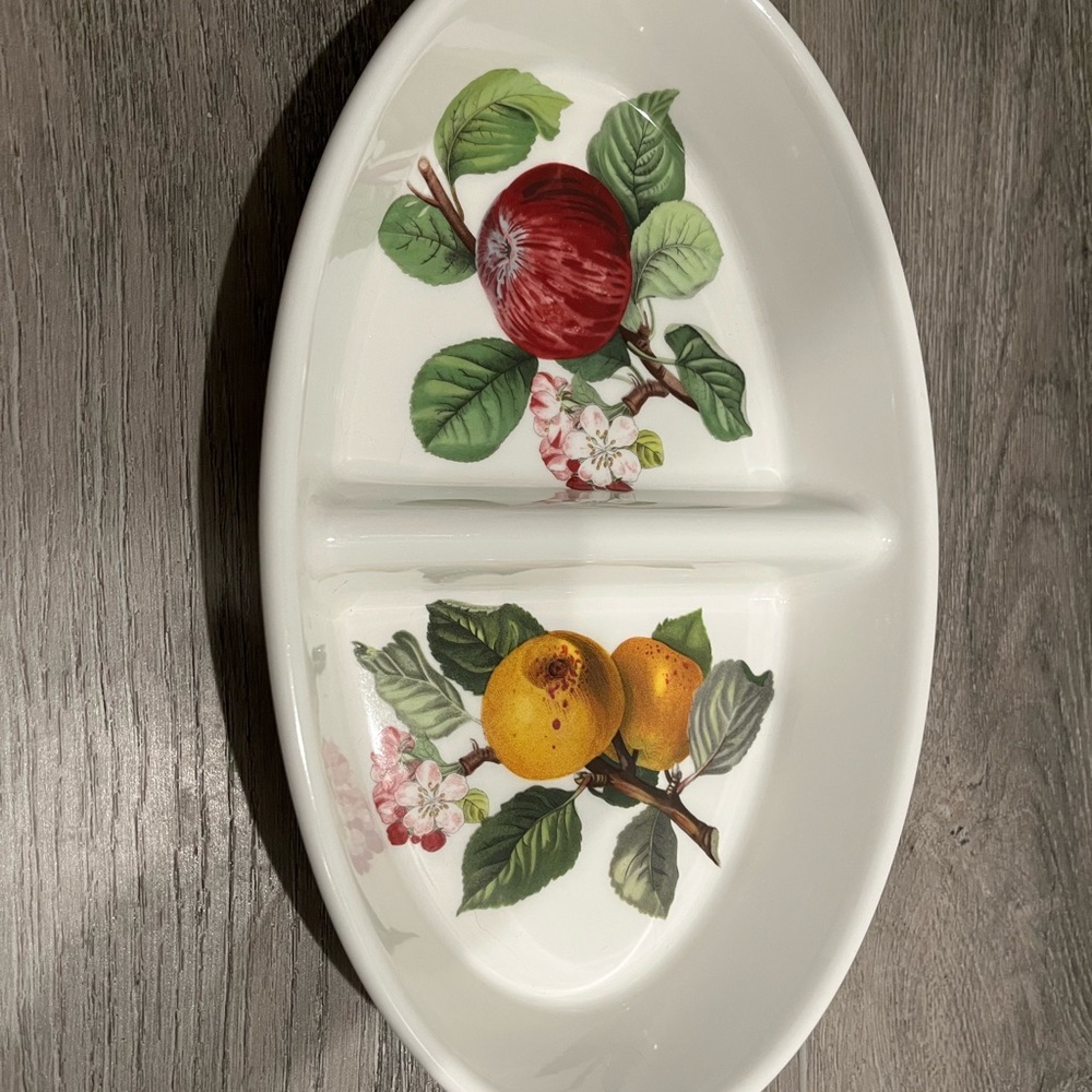 Portmeirion Divided Serving Dish